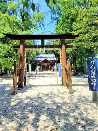 白鬚神社の鳥居