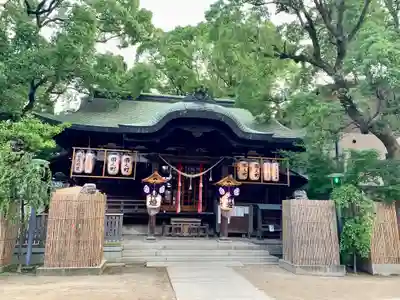 海老江八坂神社の本殿・本堂
