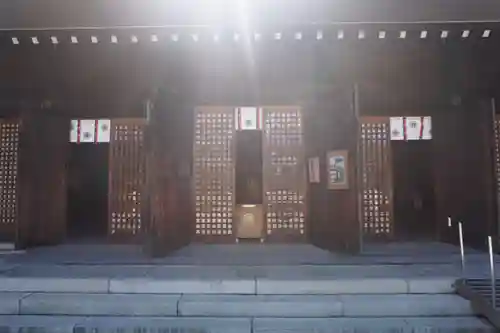 石川護國神社の本殿・本堂