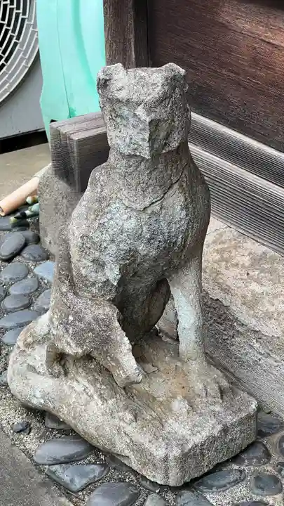 榎稲荷神社の狛犬