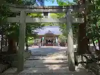 比木神社の鳥居
