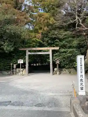 月夜見宮（豊受大神宮別宮）の{uncategorized: "未分類", other: "その他", undefined: "問題あり", building: "その他建物", grave: "お墓", sacred_gate: "鳥居", guardian: "狛犬", statue: "像", buddha: "仏像", history: "歴史", nature: "自然", garden: "庭園", animal: "動物", pagoda: "塔", temizu: "手水舎", mountain_gate: "山門・神門", sanctuary: "本殿・本堂", subordinate: "末社・摂社", art: "芸術", scenery: "景色", jizo: "地蔵", ema: "絵馬", goshuin: "御朱印", omikuji: "おみくじ", items: "授与品その他", amulet: "お守り", goshuincho: "御朱印帳", eats: "食事", festival: "お祭り", votive_dance: "神楽", shichigosan: "七五三参", wedding: "結婚式", experience: "体験その他", initially: "初詣", around: "周辺", anti_infection: "感染症対策"}