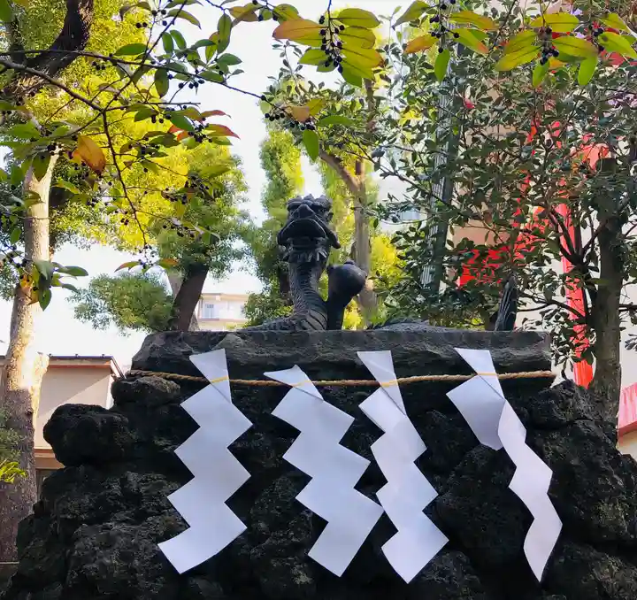 田無神社の狛犬