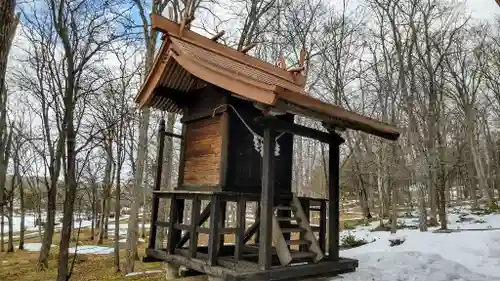 富山神社の本殿・本堂