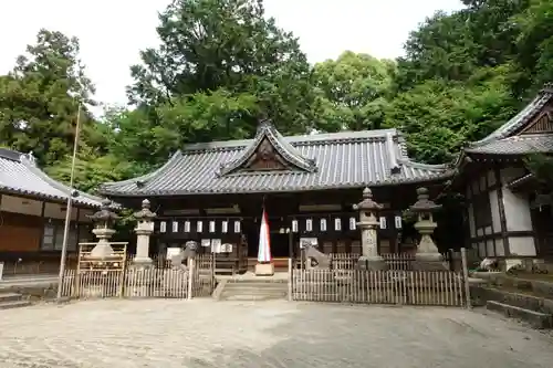 科長神社の本殿