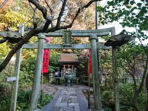 杉本寺の鳥居