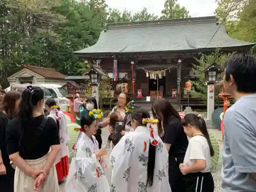 滑川神社 - 仕事と子どもの守り神(福島県)