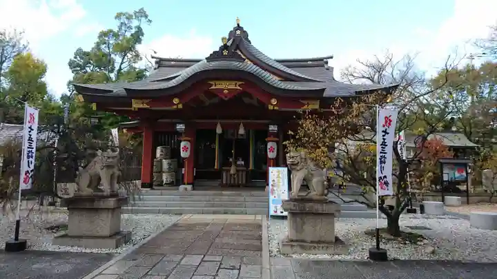 綱敷天満神社の本殿・本堂