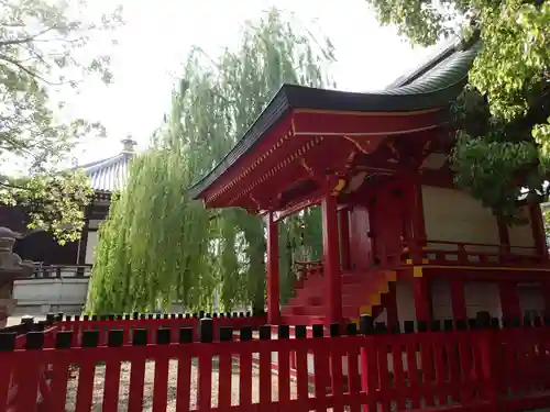 守屋祠（四天王寺境内社）の本殿