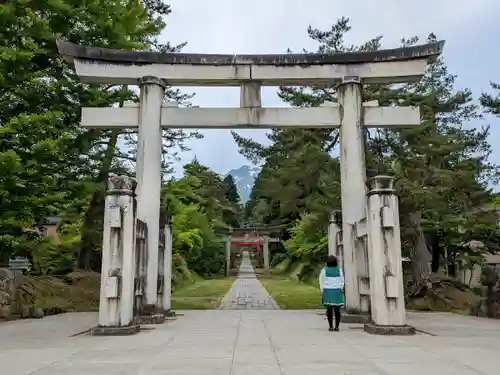 岩木山神社の鳥居