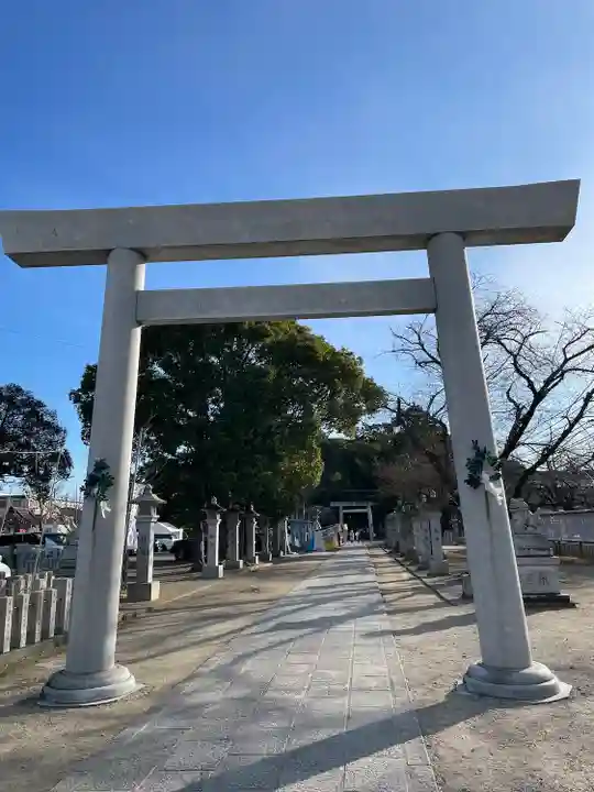 白山神社(二子町)の鳥居