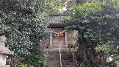 神明社（竹内天神堂古墳）の本殿・本堂