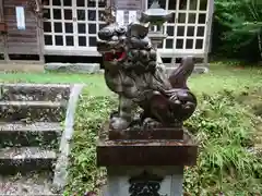 天白神社の狛犬