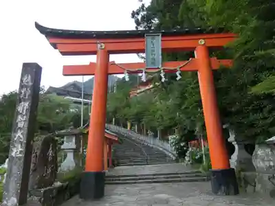 熊野那智大社の鳥居