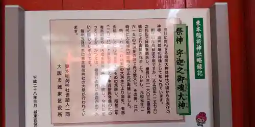 東本稲荷神社(大阪府)