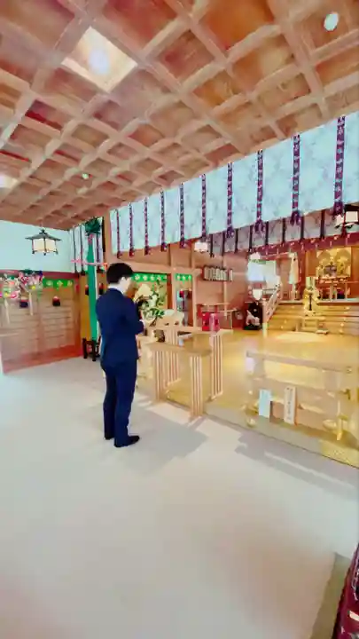札幌諏訪神社の本殿・本堂