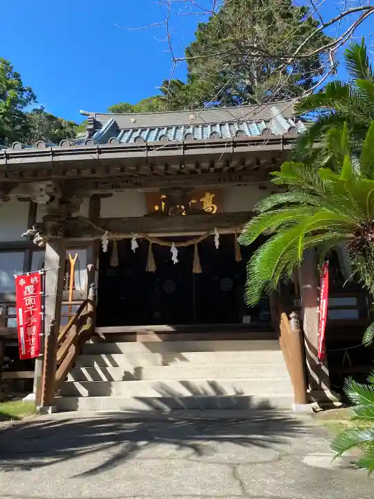 真野寺の本殿・本堂