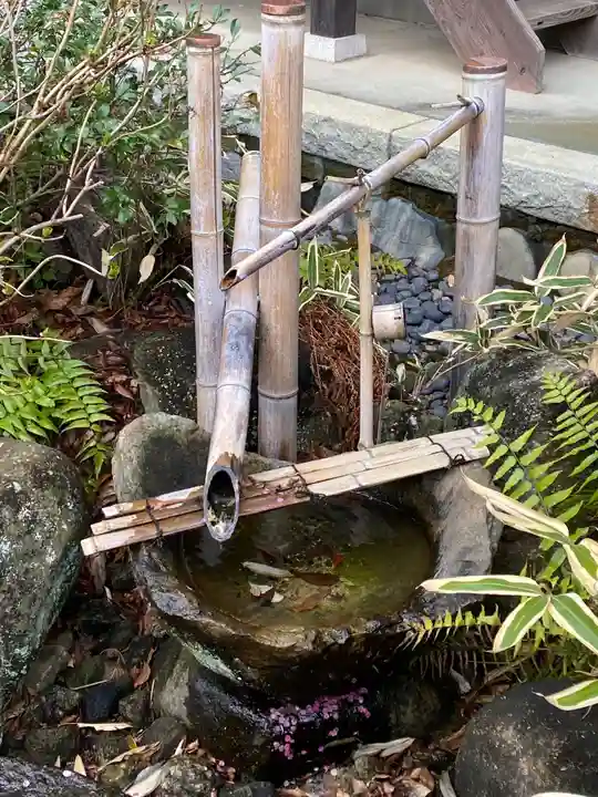 安養寺の手水舎