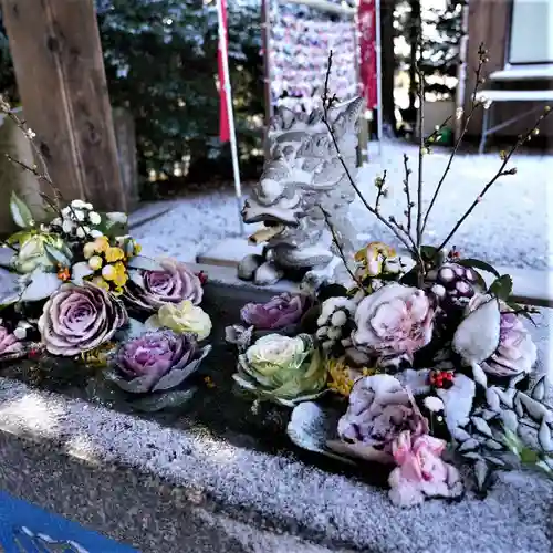 滑川神社 - 仕事と子どもの守り神の手水