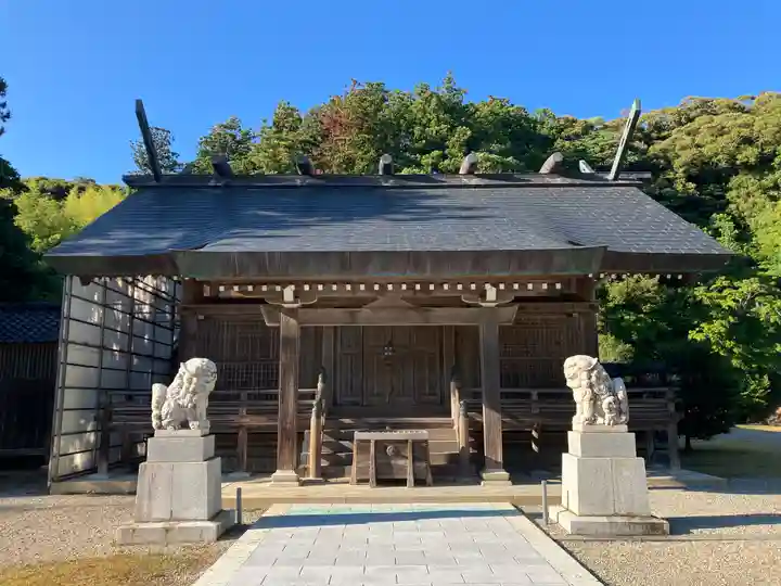 真野宮の本殿・本堂