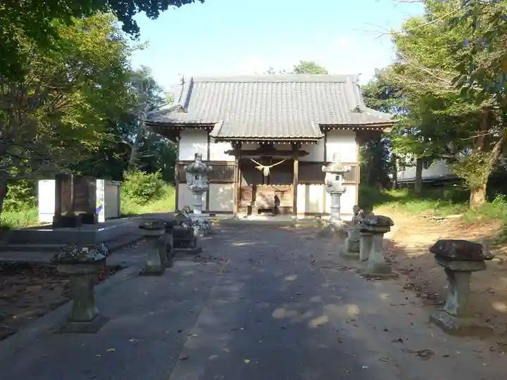 面足神社の本殿・本堂