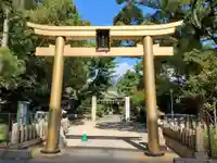 東明八幡神社の鳥居