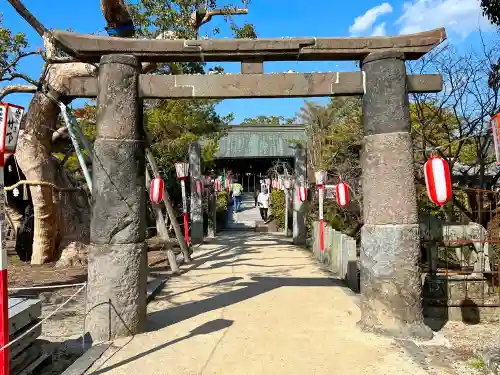 櫛田宮の鳥居