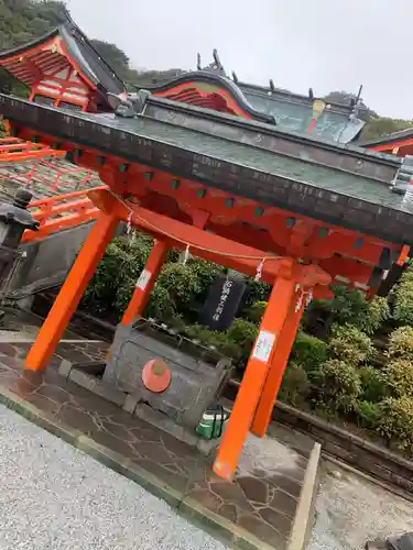 福徳稲荷神社の手水舎
