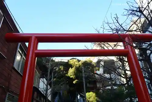 大綱金刀比羅神社の鳥居