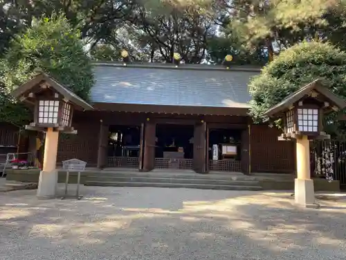埼玉縣護國神社の本殿・本堂