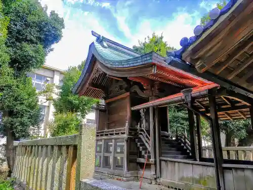 八幡社の本殿・本堂