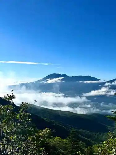 山家神社奥宮の景色