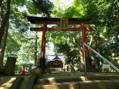氷川女體神社の鳥居
