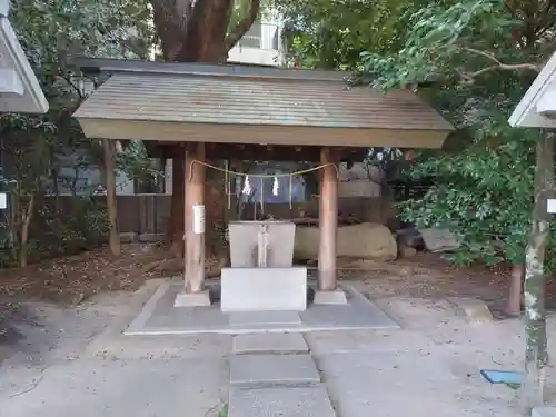 三篠神社の手水舎