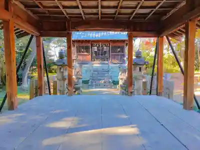 八劔社(萩原町戸苅)の本殿・本堂