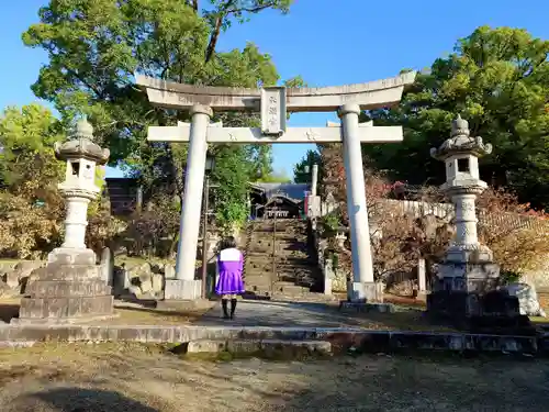 岡崎天満宮の鳥居