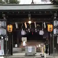 下谷神社の山門・神門