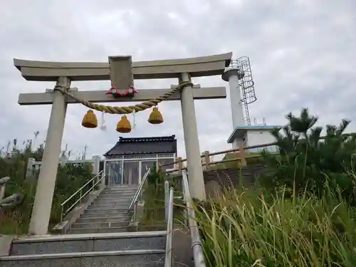 恵比寿大明神の鳥居