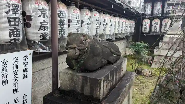 文子天満宮の狛犬