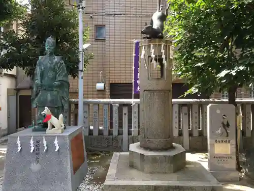 安倍晴明神社の像