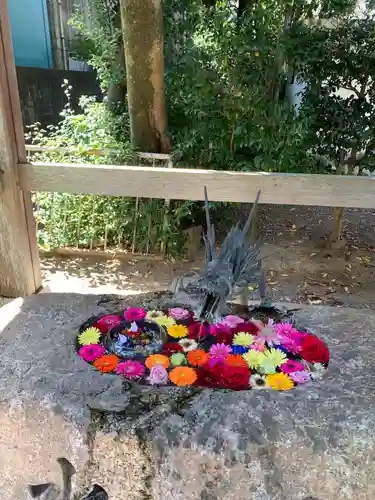 彌都加伎神社の手水舎