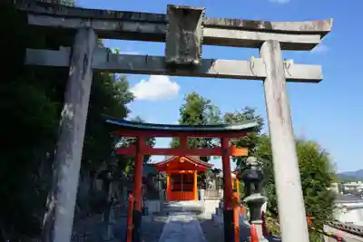建勲神社の鳥居