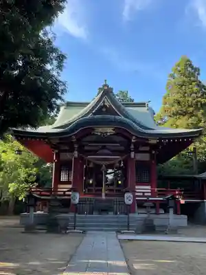 柏諏訪神社の本殿・本堂
