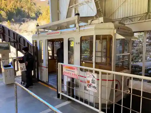 身延山奥之院思親閣の周辺