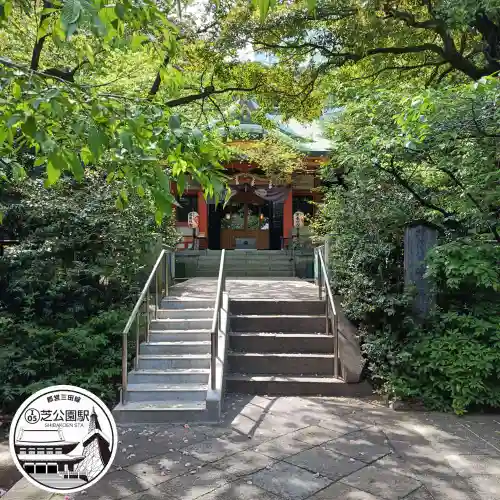 芝東照宮の本殿・本堂