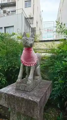 三輪神社の狛犬