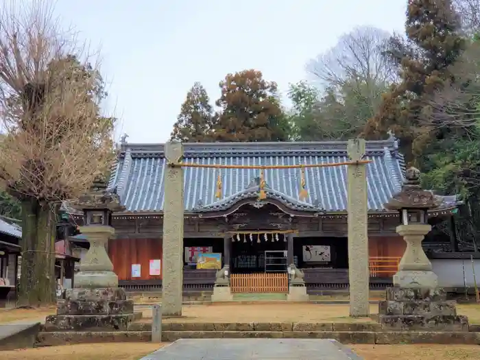 小野住吉神社の本殿