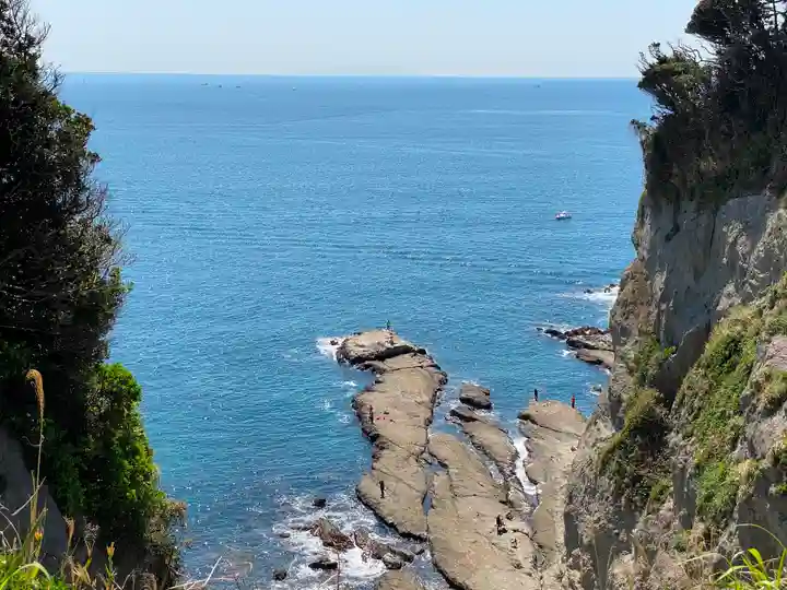 江島神社の景色