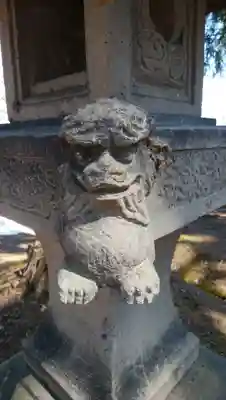 雨紛神社の狛犬