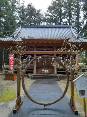 米川八幡神社の本殿・本堂